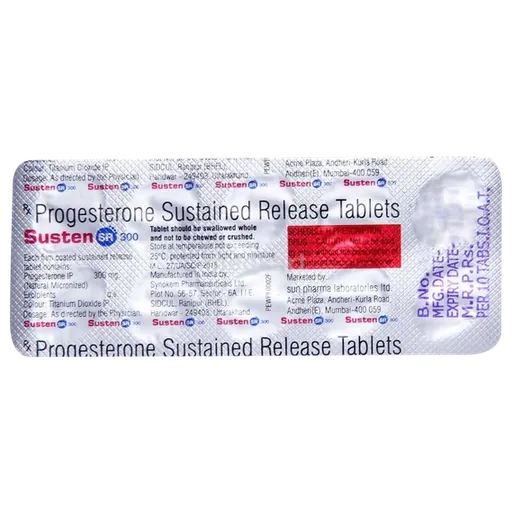 susten sr 300mg tablet 10's